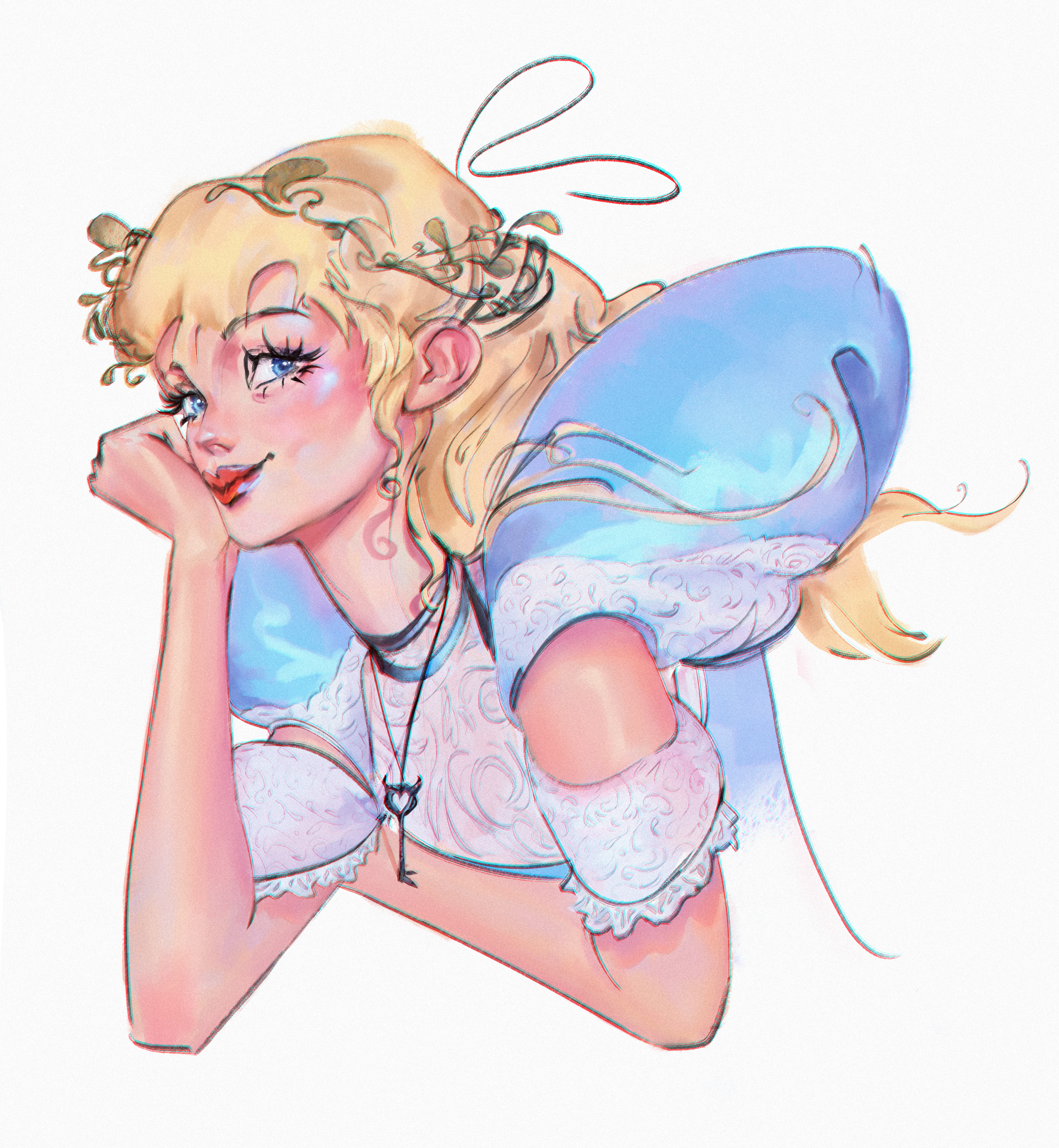 illustration of Alice from Alice in Wonderland